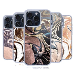 NATURE MAGICK LUXE GOLD MARBLE METALLIC SOFT GEL CASE FOR APPLE iPHONE PHONES - Picture 1 of 16