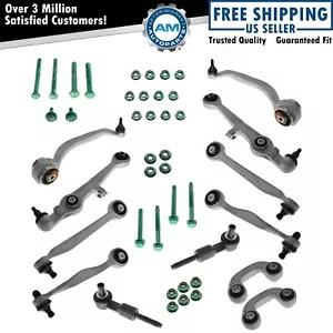 Control Arms Ball Joints Tie Rods 12 Piece Suspension Kit for Audi A4 A6 Passat - Picture 1 of 12