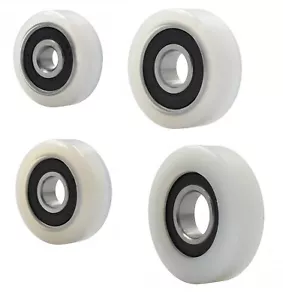 Kunststoff Rollen für Tore mit Lager Laufrolle Führungsrolle Ø25 - Ø91 mm - Bild 1 von 51