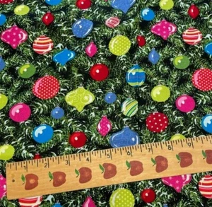 1 yard of Cotton Quilter's Candy Basic Fabric by Connecting Threads Christmas - Picture 1 of 4