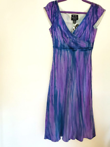 NEW JCrew Silk short dress blue purple gray navy stripe 0 2 XS petite bridesmaid
