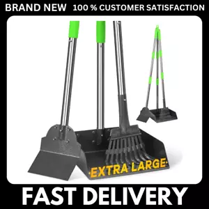 Larger Pooper Scooper for Dogs, Rake, Shovel & Large Tray - Picture 1 of 8