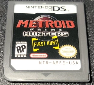 Metroid Prime Hunters First Hunt Demo Nintendo DS CASI NUEVO ESTADO AUTÉNTICO - Imagen 1 de 2
