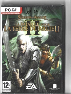 JEUX LE SEIGNEUR DES ANNEAUX  LA BATAILLE POUR LA TERRE DU MILIEU II PC-DVD XP - Picture 1 of 2