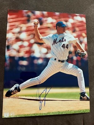 8x10 autographed photo of Jason Isringhausen with COA - Image 1 of 2