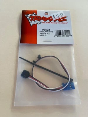 Traxxas 6522 Sensor ,RPM (Short) 3x4mmBCS(1)/3x4GS(1) - Image 1 of 2