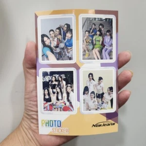 Paper K Pop KPop Photo Deco Sticker 4 Pieces Girl Group Member NEWJEANS Korean - Picture 1 of 3