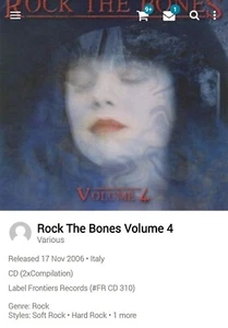 Rock The Bones 4 Survivor Toto Danny Vaughn TEN CD 2006 Hi-Tech AOR Melodic Rock - Picture 1 of 2