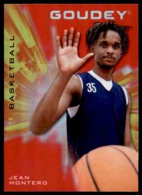 2021 Goodwin Champions Goudey Platinum Red Parallel #G41 Jean Montero Upper Deck - Image 1 of 2