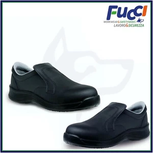 Scarpa Antinfortunistica bassa da lavoro leggera nera Cucina S2 SRC Alba&N W10 - Foto 1 di 2