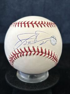 Jermaine Dye SIGNED ROMLB Baseball Chicago White Sox Steiner & MLB Holo
