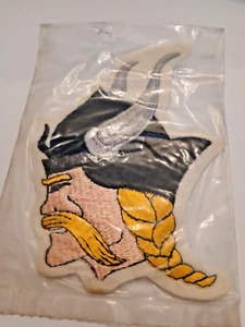 EMBROIDERED VINTAGE VIKING WARRIOR PATCH 5 INCHES BY 4  INCHES PACK OF ONE - Picture 1 of 2