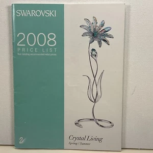 Swarovski 2008 Price List Brochure Crystal Living Spring/Summer - Bild 1 von 3