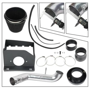 ✅Cold Air Intake System Kit+ Filter Fits Ford F-150 5.0L 2011-2014 Black - Picture 1 of 24