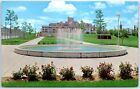 Postcard - Fountain-Mall-Hospital - University Of Missouri - Columbia, Missouri