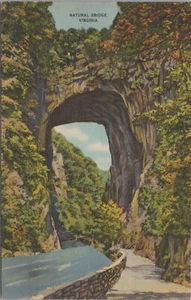 c1930s Postcard Natural Bridge, Virginia VA 5450.4 - Picture 1 of 6