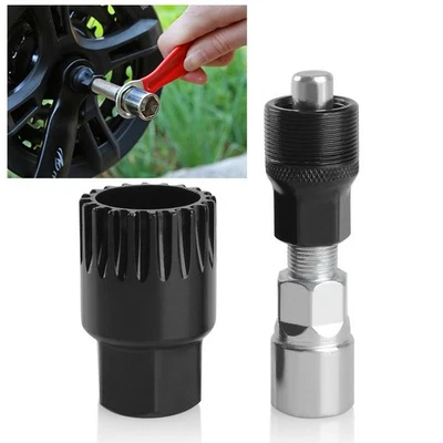 Herramienta de montaje de reparación de bicicleta pedalier y extractor de manivela extractor de manivela - Imagen 1 de 4