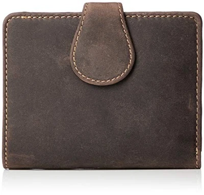 Visconti Bow Hunter Oiled Leather Bifold Wallet in Oil Brownfrom JP - Image 1 of 4