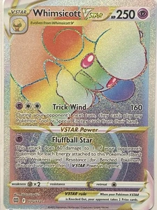 Pokemon TCG - Whimsicott VSTAR 175/172 Brilliant Stars - LP (Free Shipping $5+) - Picture 1 of 2