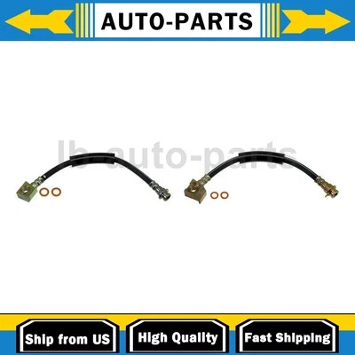 2x Brake Hose Front For 1981 1982 Mercury Grand Marquis 4.2L - Image 1 of 4