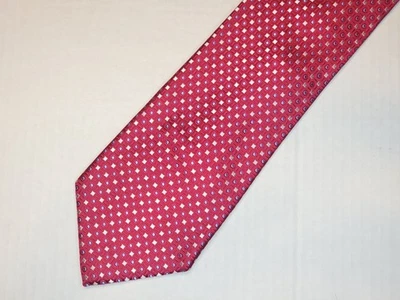 GEOFFREY BEENE [GEOMÉTRICA] Corbata Hombre 100% Seda Hecha en China Foto 1 de 3