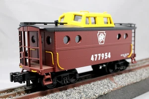 MTH Pennsylvania Railroad PRR N5C Port Hole Steel Cupola Caboose, Lighted C7 - Picture 1 of 7