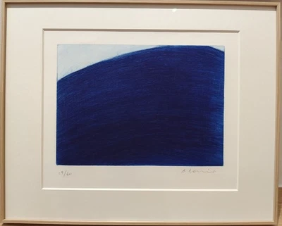 Arnulf Rainer "Blaues Feld" - Bild 1 von 4