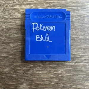 Pokemon Versione Blu Nintendo Gameboy Cartuccia Autentica Senza Etichetta - Funzionante OTTIMO - Foto 1 di 7