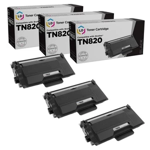 Juego de 3 tóneres negros compatibles con LD DCP-L5500D DCP-L5600DN HL-L6250 - Imagen 1 de 9