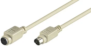 10x PS/2 Tastatur- / Maus-Kabel; CAK PS2 200 M/F 2m PL - Zdjęcie 1 z 1
