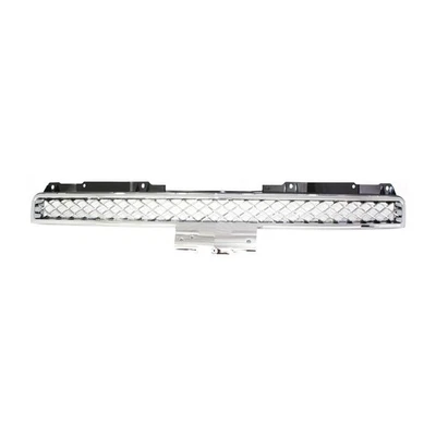 Grille For 2007-2014 Chevrolet Tahoe Upper Chrome Shell/Gray Insert Plastic - Image 1 of 4