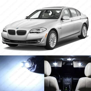 17 x Paquete de luces interiores LED blancas para BMW Serie 5 M5 F10 2011-2015 + HERRAMIENTA - Imagen 1 de 8