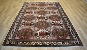 Gorgeous Antique Genuine Turkish Handmade Rug  7 Ft x 10 Ft  Free Shipping  - Picture 1 of 11