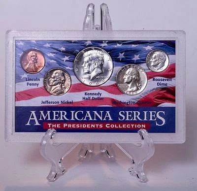Americana Series The Presidents Collection. Silver Half, Quarter and Dime. - Image 1 of 4
