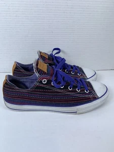 Converse All Star Striped Low Top Junior Sneaker Shoe 648867F Size 5.5 (S128) - Picture 1 of 11