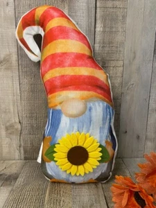 Thro by Marlo Lorenz Gnome Sunflower Pillow - Picture 1 of 9