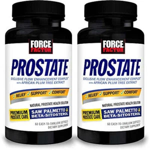 Force Factor Prostate Saw Palmetto and Beta Sitosterol Supplement for Men - Picture 1 of 7