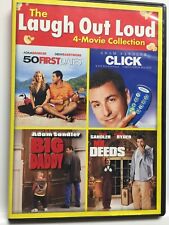 50 First Dates/Click/Big Daddy/Mr. Deeds (DVD,2014,2-Disc,Widescreen) Fantastic!