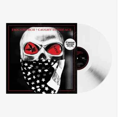 ERIC CHURCH - CAUGHT IN THE ACT: LIVE - WHITE VINYL 10th Anniversary LE /1000 - Image 1 of 2