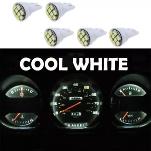 Gauge Cluster LED Dash Bulbs Cool White For Dodge 81-89 Ram D100 - D350 Truck - Picture 1 of 6