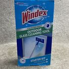 Windex Outdoor Glass Cleaning Tool Window Cleaner Starter Kit 1 Tool & 1 Pad NEW