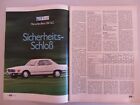 Mercedes-Benz 350 SLC mit 200 PS - Testbericht von 1972 auf 8 Seiten