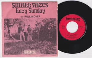 KLEINE GESICHTER * Fauler Sonntag * 1968 Französisch 45 ** MOD FREABEAT ** - Bild 1 von 2