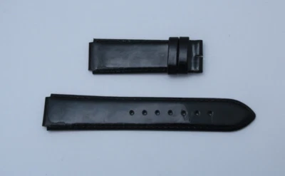 Correa de reloj Fendi charol negro 20-16-18 Foto 1 de 3