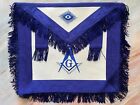 Masonic Regalia Master Mason BLUE APRON EMBROIDERED