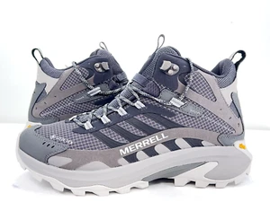 Merrell Moab Speed II Mid GTX Walking Boots, Mens Boots UK Size 10,Grey, New - Picture 1 of 12