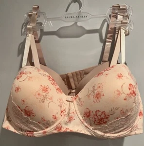 Laura Ashley Women's 2-Pack Full Coverage Bra Multi Way Straps LS6160 NEW w TAGS - Picture 1 of 3