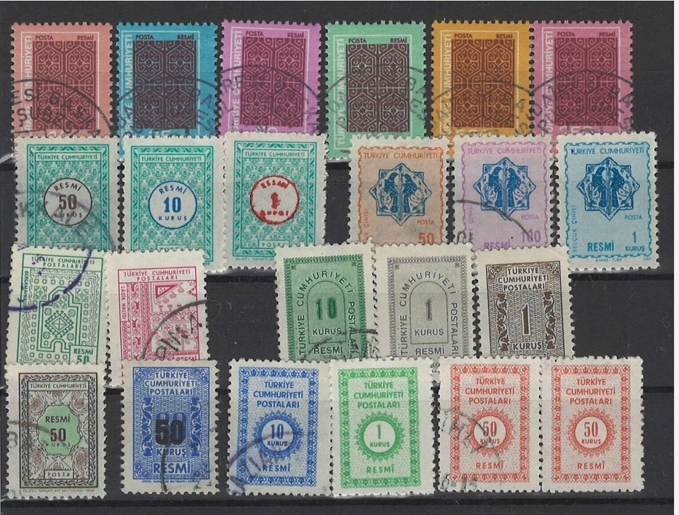 Turkey stamps Revenue , Postage Due , Mint Never Hinged ** - Image 1 of 1