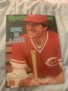 Pete Rose cover 8/27/1984 Sports Illustrated - Picture 1 of 6
