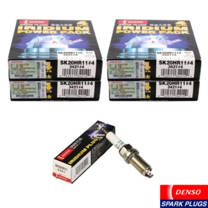 New Set of 16 Genuine Denso Iridium Long Life Spark Plugs SK20HR11 / 3421 - Picture 1 of 7